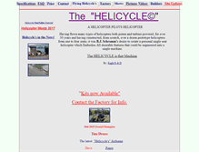 Tablet Screenshot of helicycle.com